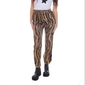 Vintage 90’s Tiger Fuzzy Pants